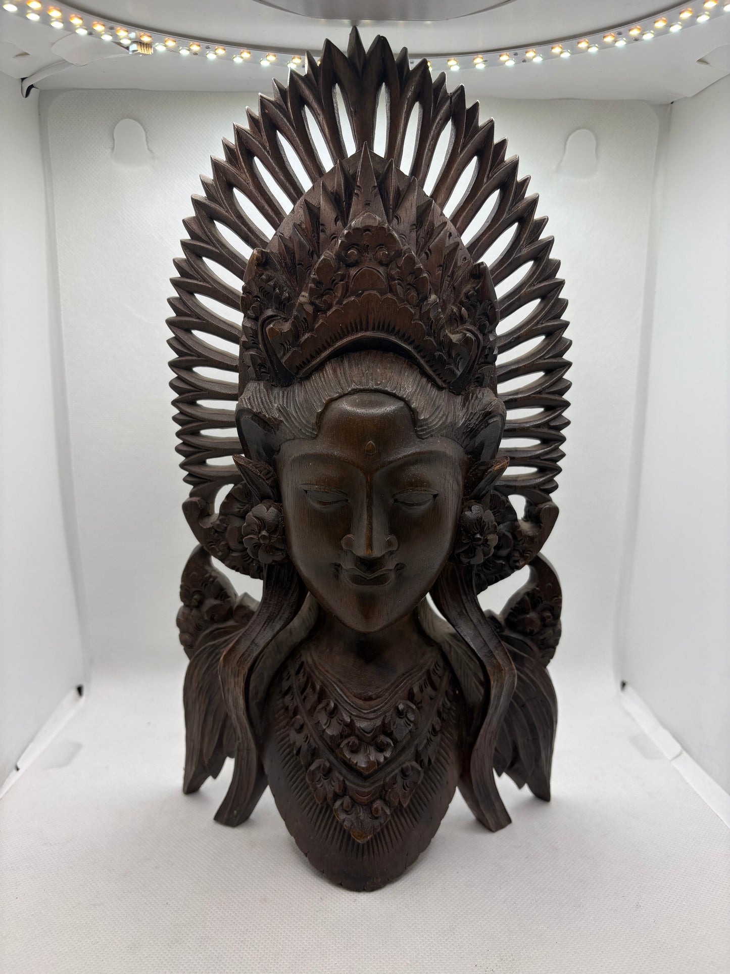 Wood Carved Goddess