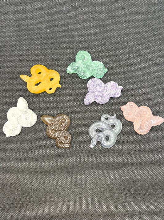 2.5" Snakes Various Stones