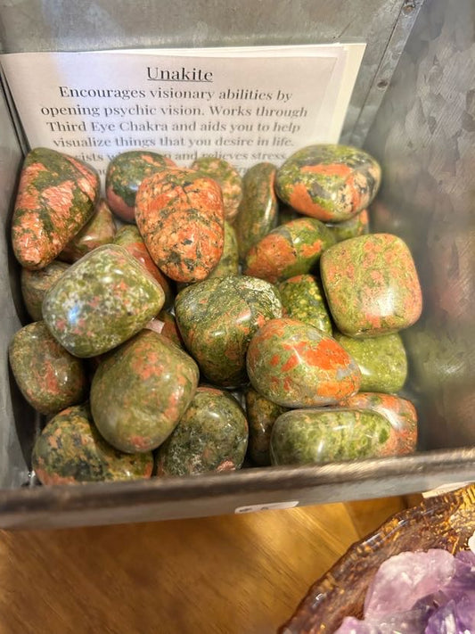 Unakite Tumbled