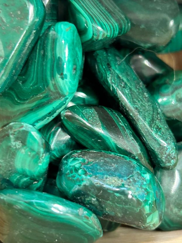 Tumbled Malachite