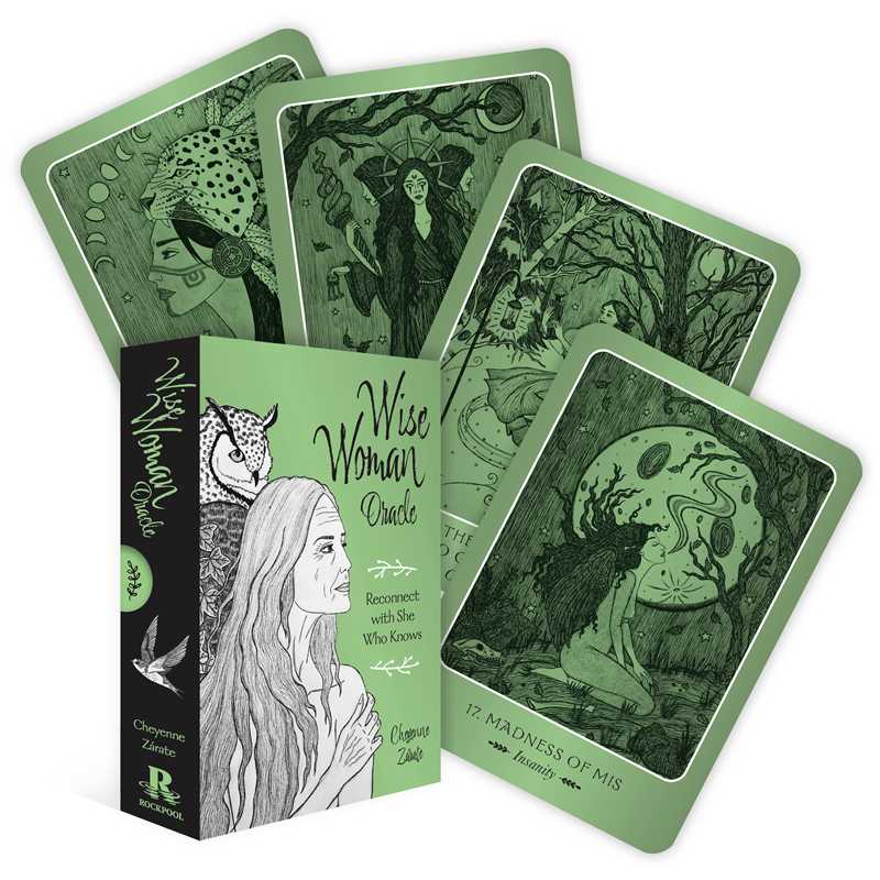 Wise Woman Oracle by Cheyenne Zárate: Flashcards; 128 pages / English