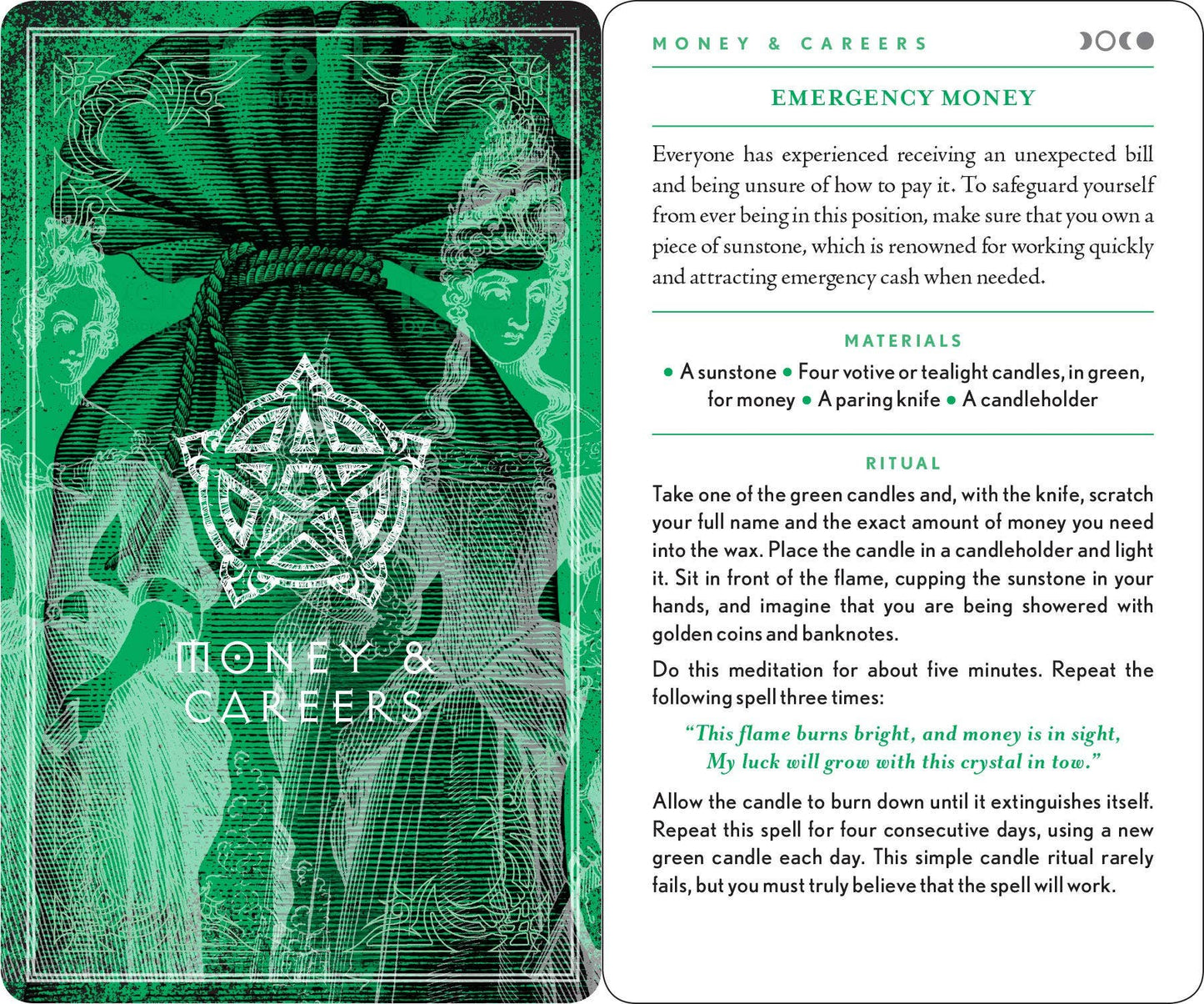 Wiccapedia Spell Deck by Leanna Greenaway