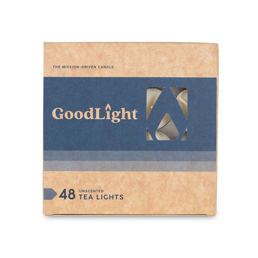 Unscented Tea Light Candles | 48-Count Box