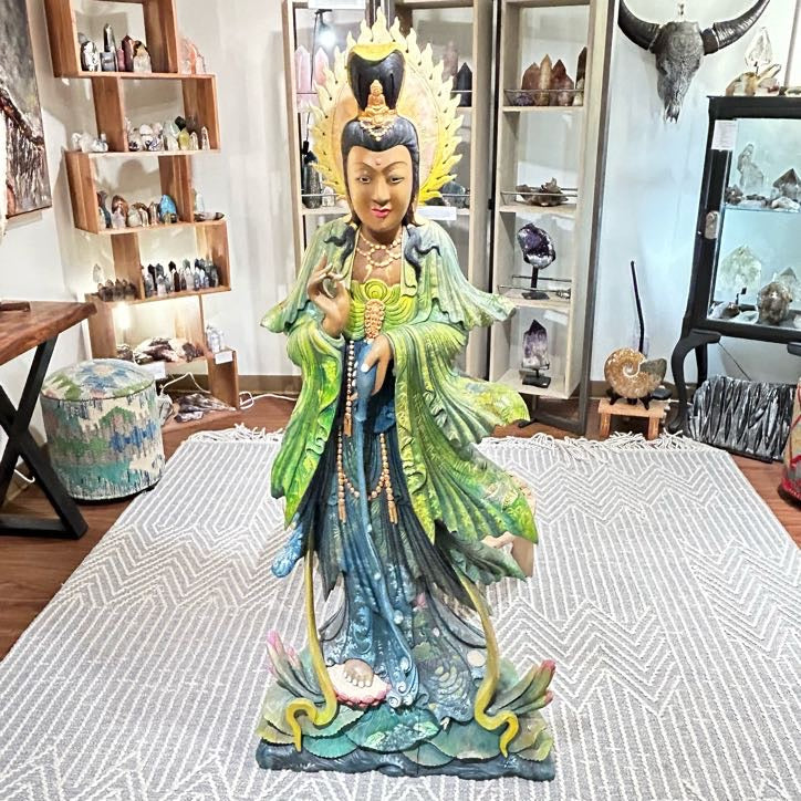 Hand Painted Kuan Yin