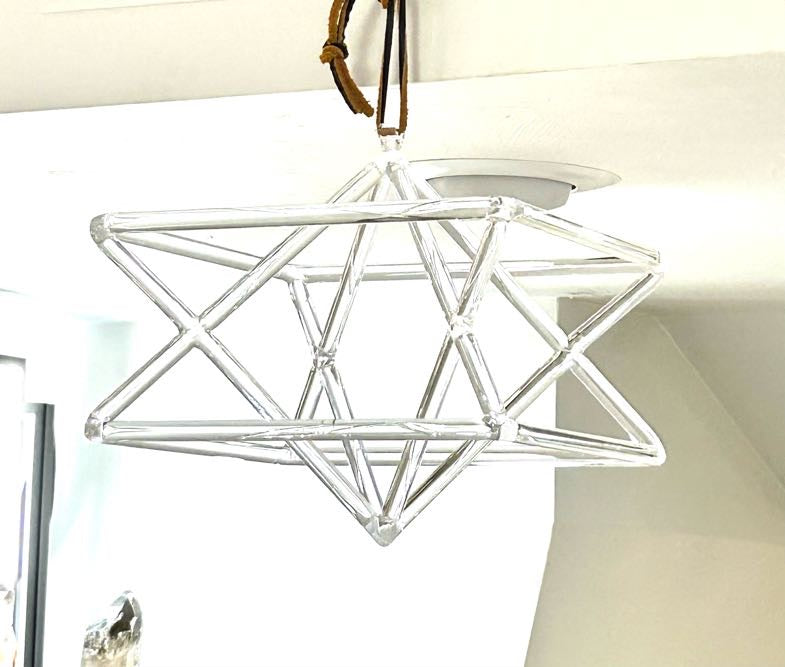 Crystal Hanging Merkaba